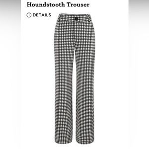 Cabi Houndstooth trousers. Size 14